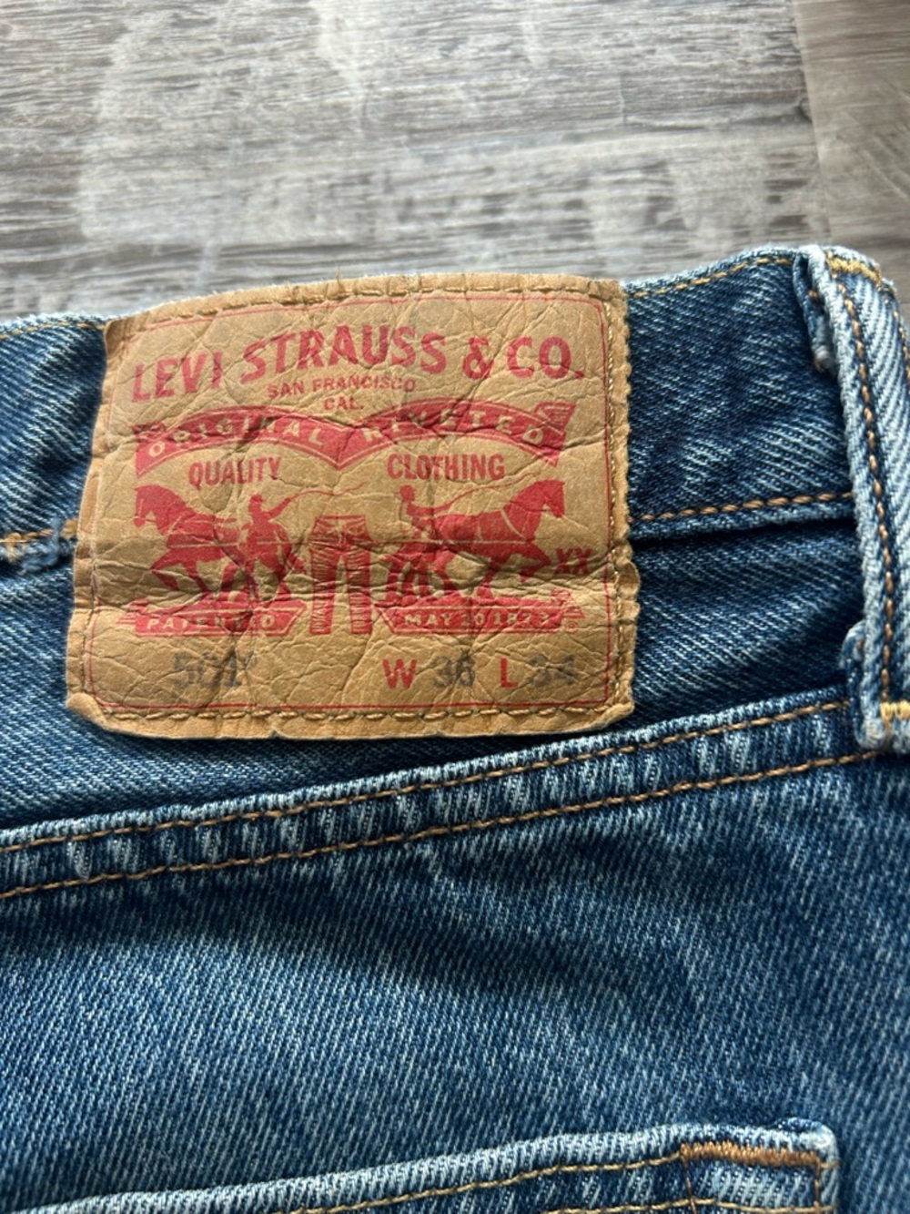 Vintage 501 button fly Levi’s Men's 36W 34 L